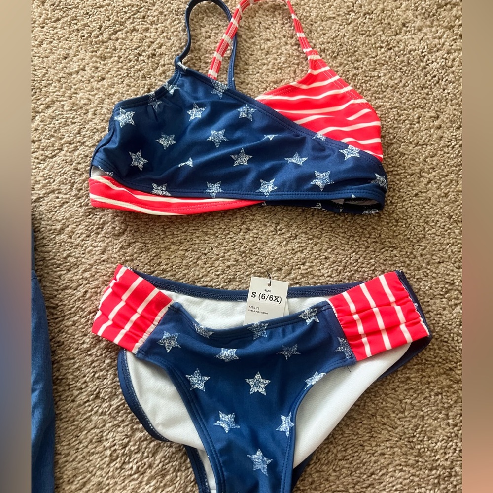 Art Class USA Flag Bikini